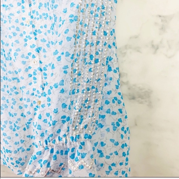 Anthropologie Ranna Gill Eden Long Sleeve Top - Picture 5 of 8